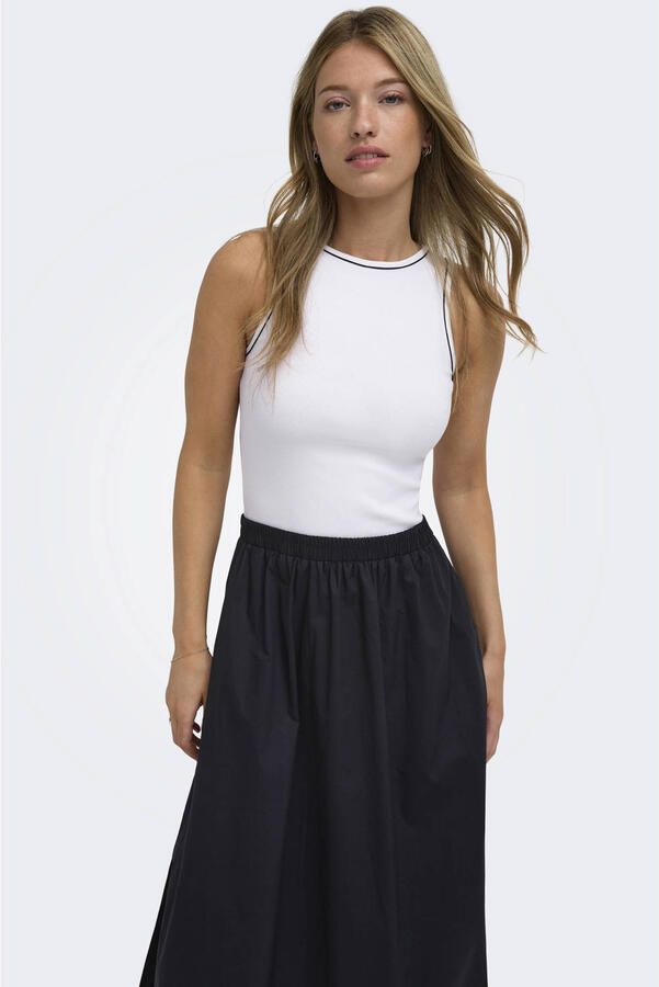 ONLY midi jurk ecru - Foto 3