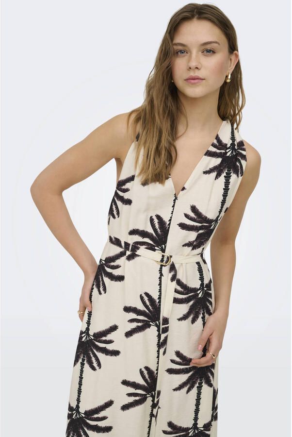 ONLY midi jurk ecru