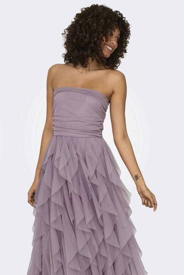 ONLY midi jurk lila