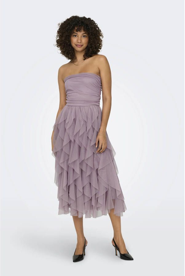 ONLY midi jurk lila - Foto 2