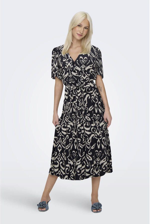 Only Zomerjurk ONLHALIA S S MIDI DRESS WVN NOOS - Foto 2