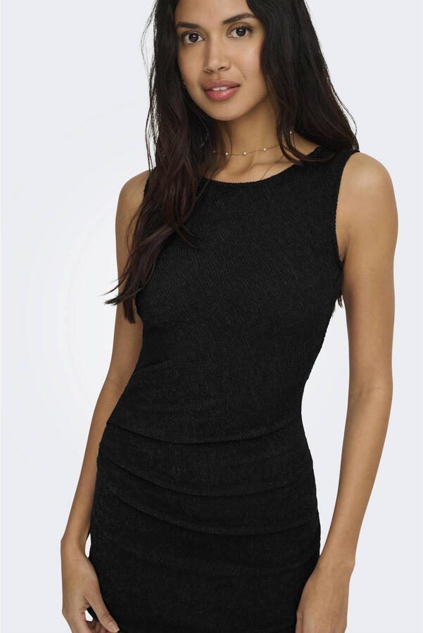 ONLY midi jurk zwart