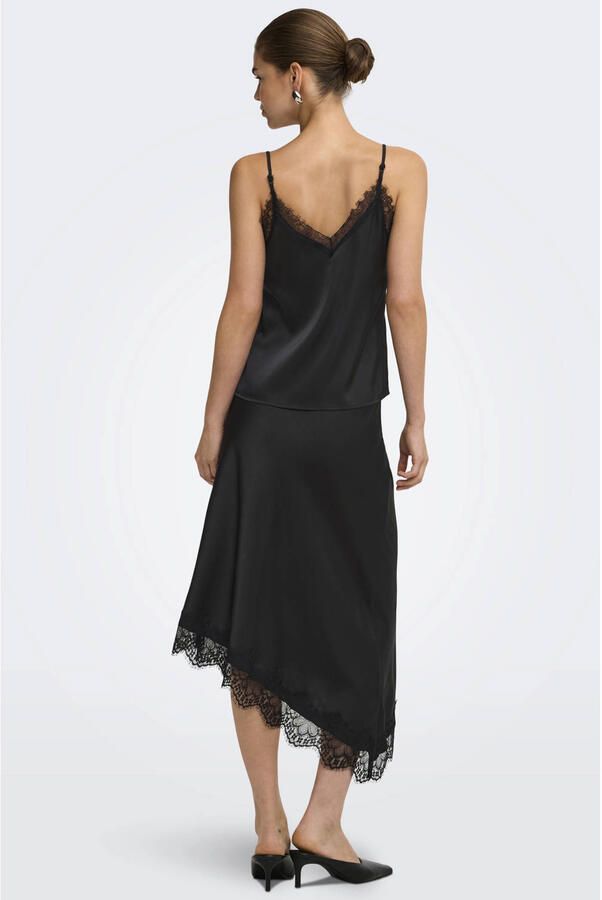 ONLY midi rok zwart - Foto 2