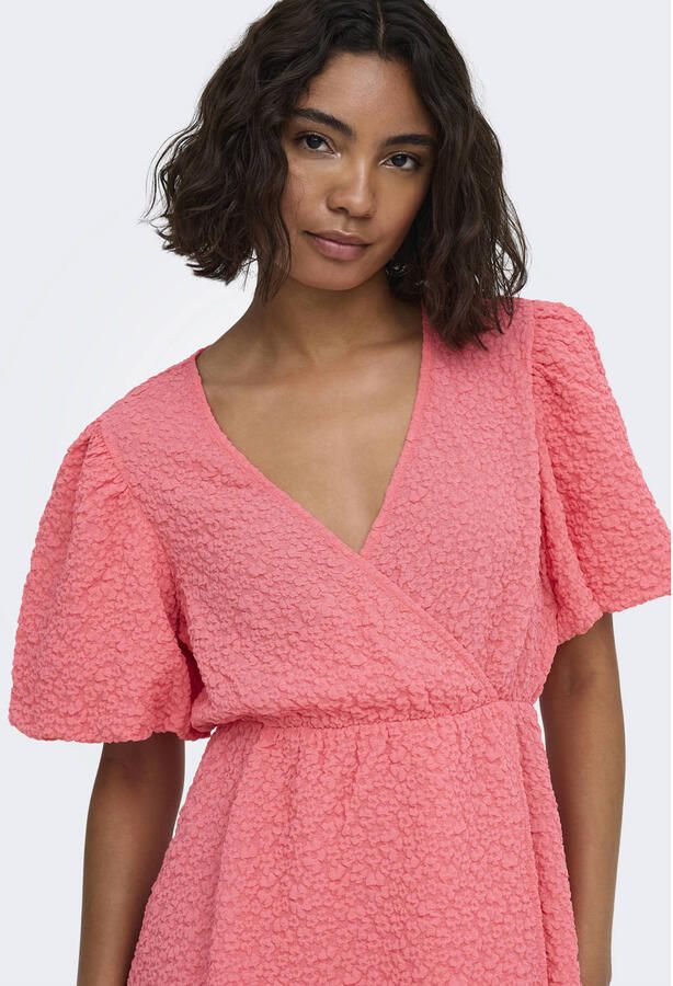 ONLY mini jurk roze - Foto 2