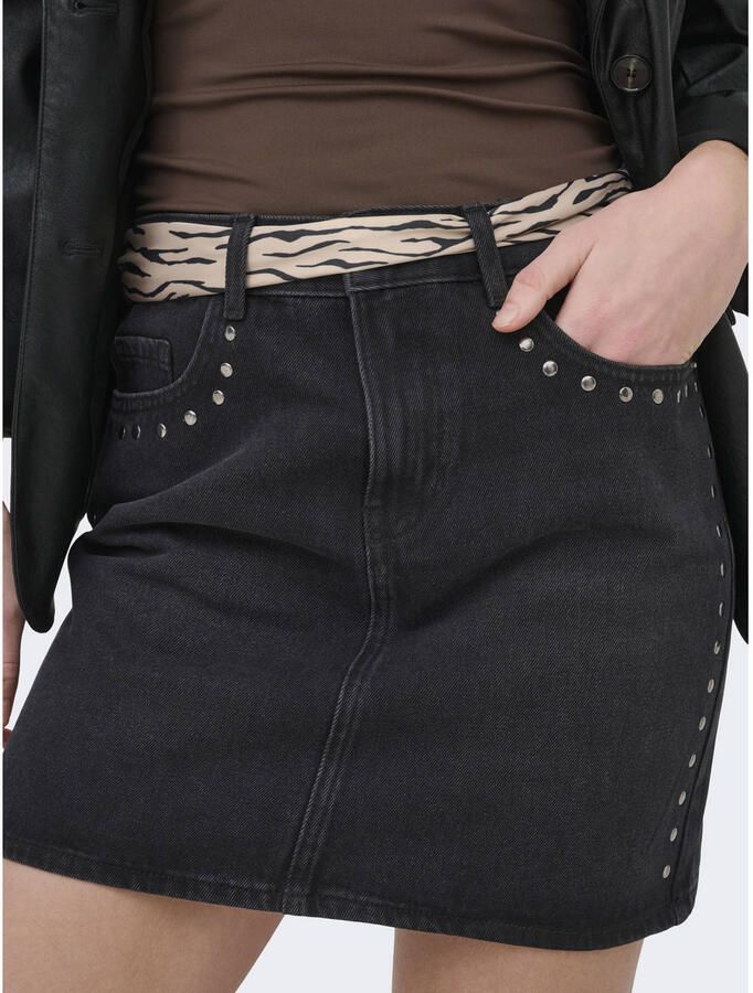 ONLY mini rok zwart - Foto 2