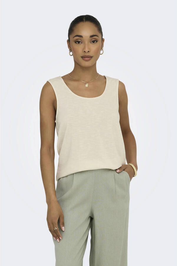 Only Kanten top ONLFREDA S L U-NECK MIX TOP BOX JRS - Foto 2