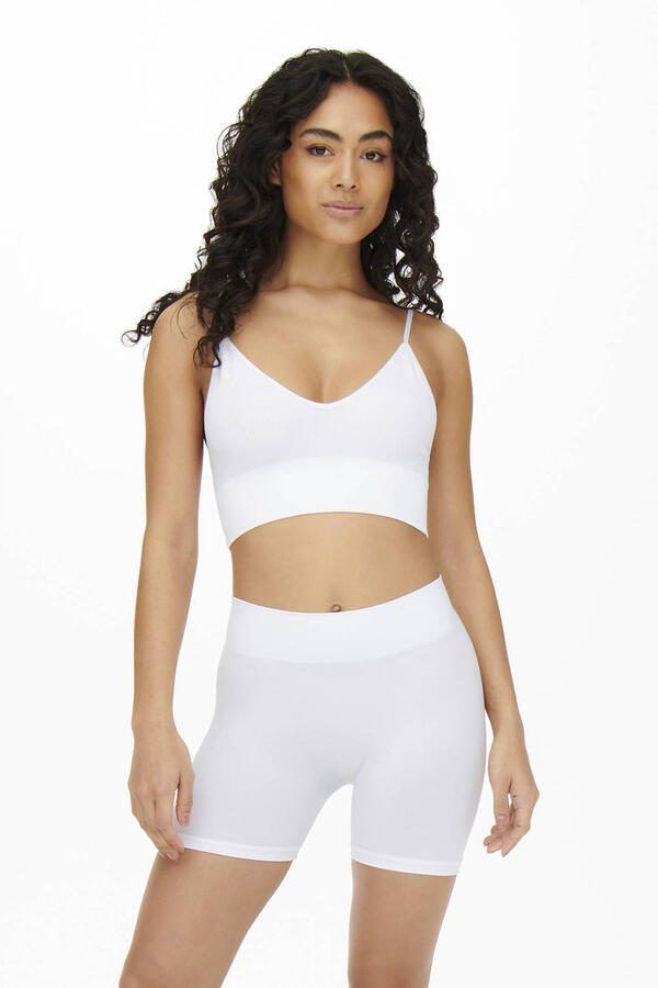 Only Fietsbroekje ONLVICKY – Naadloze shorts met elastische band voor optimale pasvorm