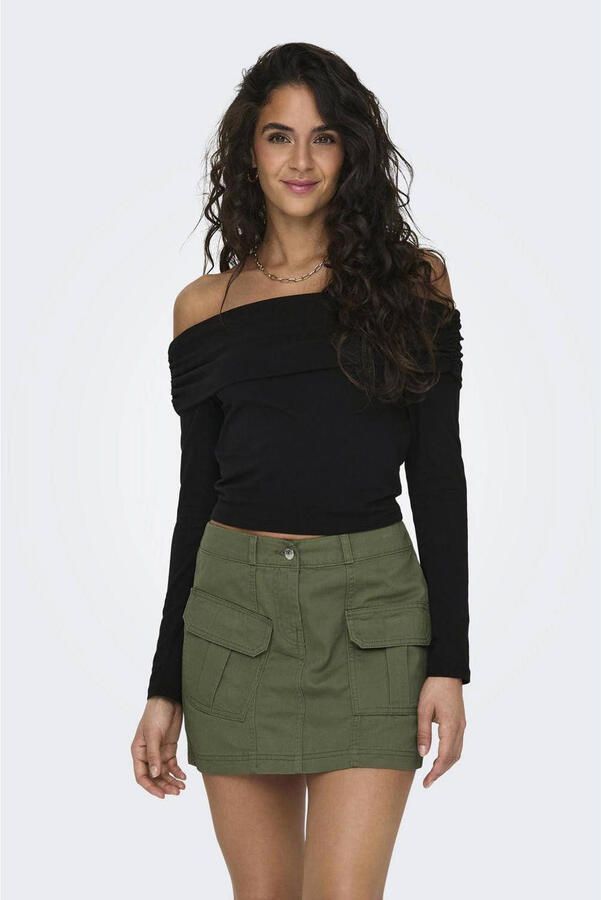 Only Kort off shoulder-shirt model 'LIVE LOVE' - Foto 2