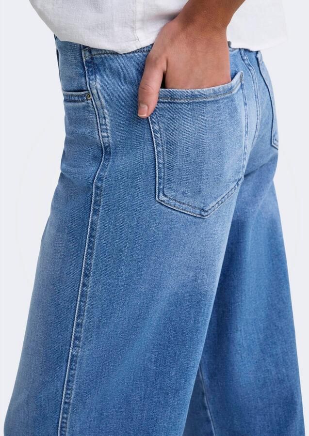 ONLY Onlally Hw Wide Leg Dnm Box jeans lichtblauw - Foto 2