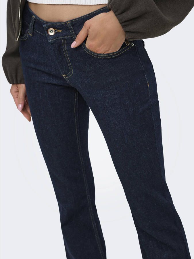 ONLY ONLBLUSH flared jeans donkerblauw - Foto 2