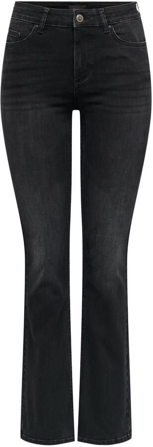 ONLY ONLBLUSH low waist flared jeans zwart - Foto 3
