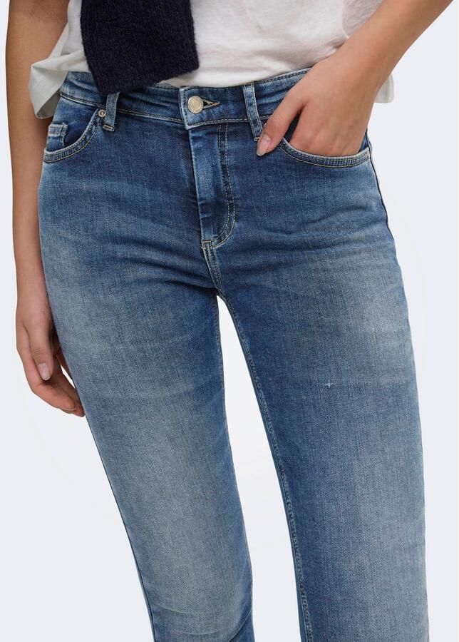 ONLY Onlblush Mid Sk Ank Rw Dnm Dot622 Noos jeans mediumblauw - Foto 2