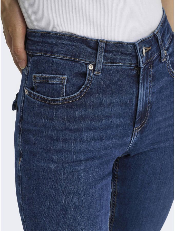 ONLY Onlblush Mw B-P Flared Dnm Pim134 Noos flared jeans donkerblauw - Foto 2