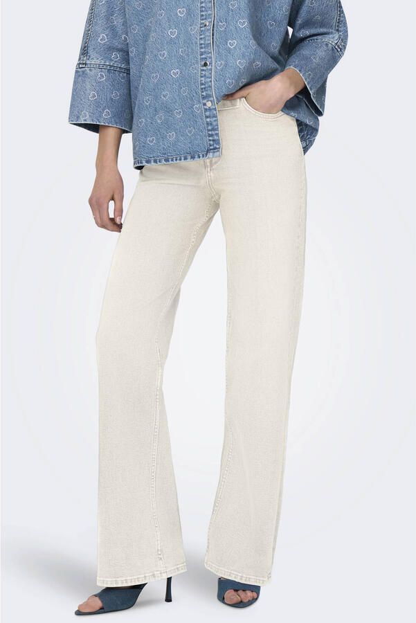 ONLY ONLHANNAH high waist wide leg jeans