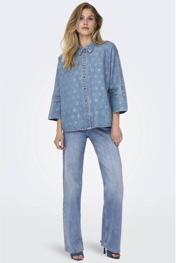 ONLY ONLHANNAH high waist wide leg jeans - Foto 2