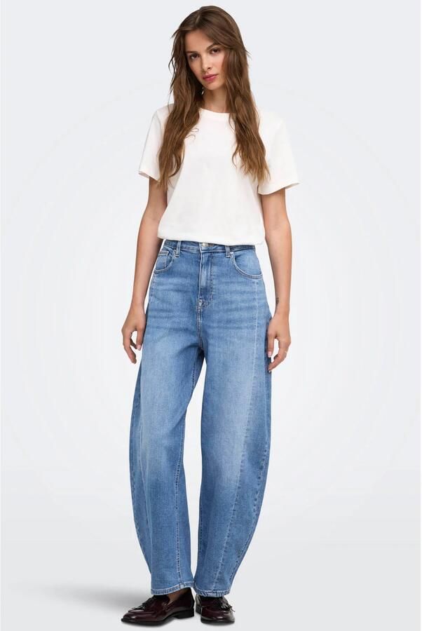 ONLY barrel jeans medium blue denim