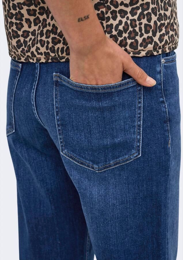 ONLY Onljoy Hw Vis But Straght Dnm straight leg jeans mediumblauw