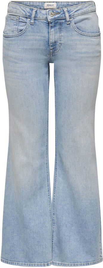 ONLY Onljudy Low Waist Flared Dnm Epp low waist flared jeans light blue denim