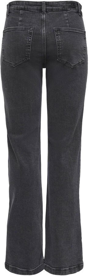 ONLY Onljudy Mid Pocket Flared Dnm flared jeans black denim - Foto 3