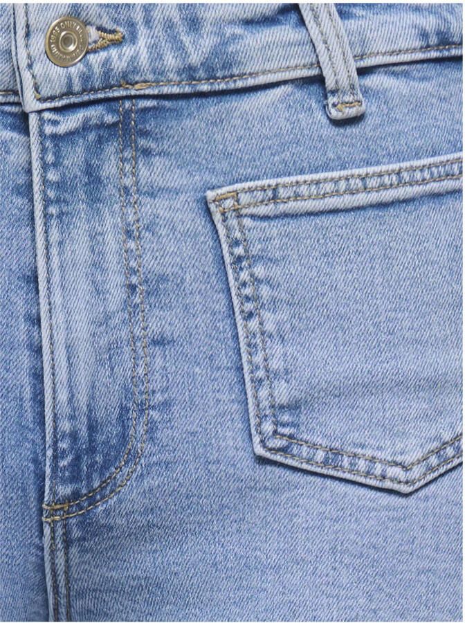 ONLY Onljudy Mid Pocket Flared Dnm flared jeans light blue denim - Foto 2