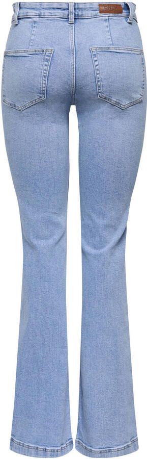 ONLY Onljudy Mid Pocket Flared Dnm flared jeans light blue denim - Foto 3