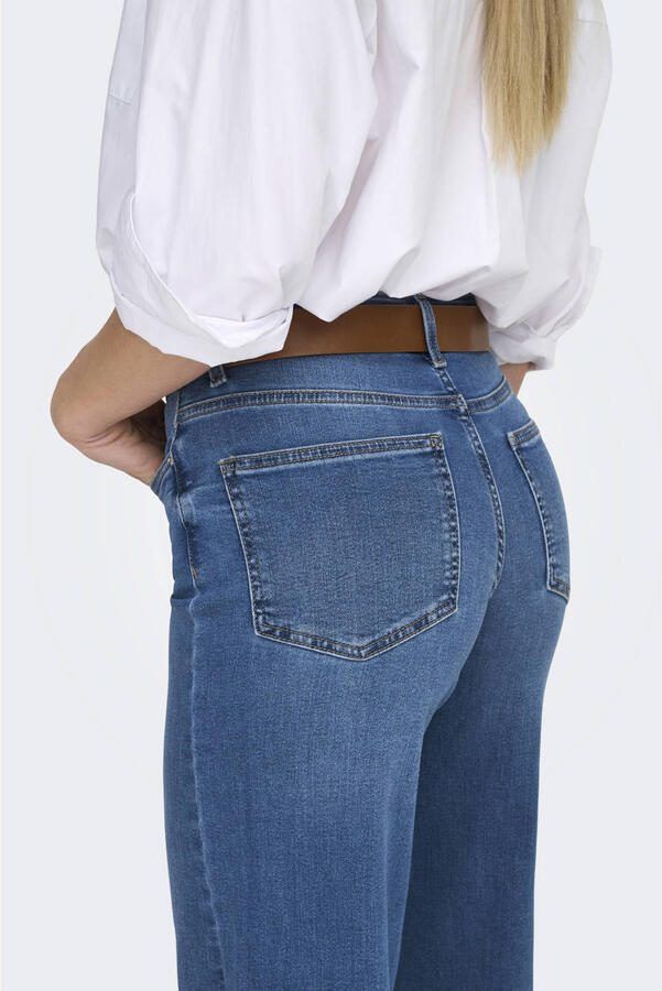 Only Bootcut Jeans ONLMADISON BLUSH HW WIDE DNM DOT372 NOOS 15282980 - Foto 3