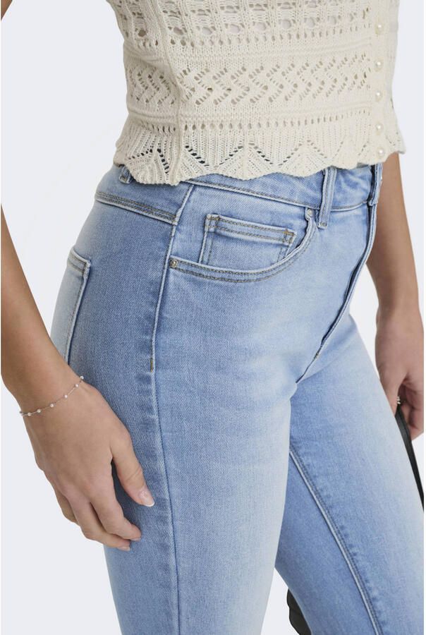 ONLY Onlmila High Waist Flared Dnm Sij high waist flared jeans light blue denim - Foto 2