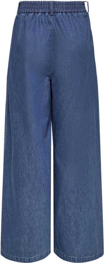 ONLY Onlnorrie Hw Elas Wb Wide Leg Dnm wide leg jeans dark blue denim - Foto 3