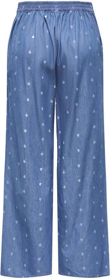 ONLY Onlnova Azure Palaz Pant Wvn broek mediumblauw