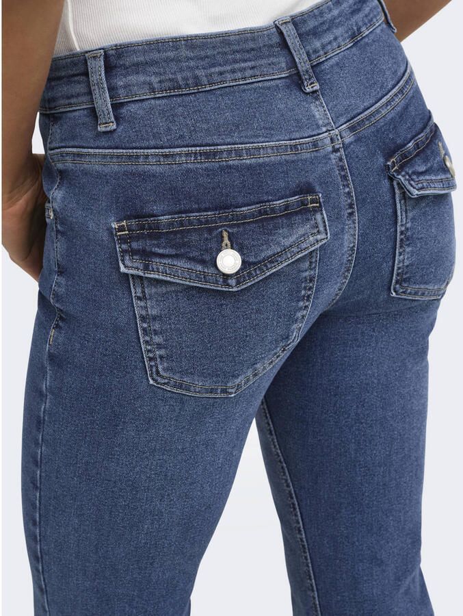 ONLY Onlphoebe Lw B-P Flare Dnm Pim454 Noos jeans mediumblauw - Foto 2