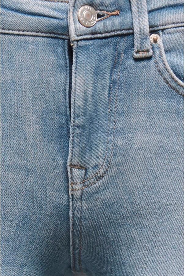 ONLY Onlpower Mid Skin Pushup Dnm Rea968 Noos skinny jeans lichtblauw - Foto 2
