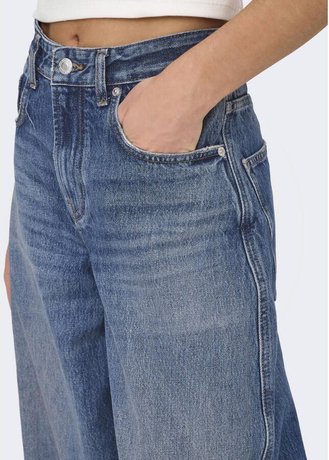 ONLY Onltaylor Hw Barrel Dnm Tai466 Noos barrel jeans middelblauw - Foto 2