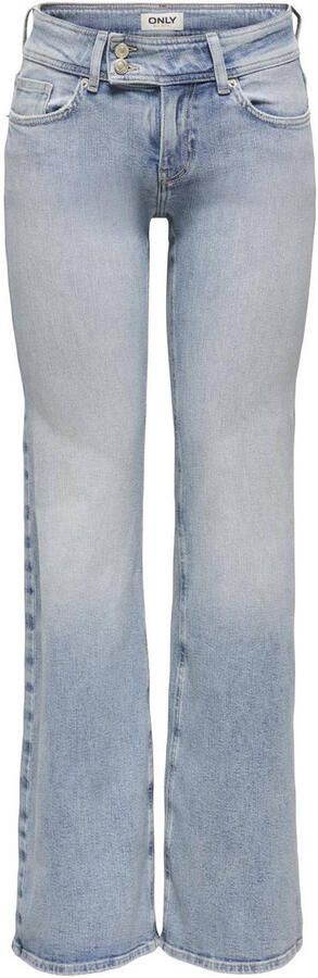 ONLY Onltiger flared jeans light blue denim