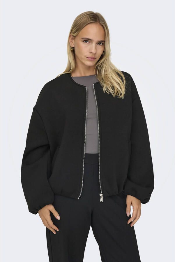 Only Regular Fit sweatjack met viscose-aandeel model 'ELLIE'