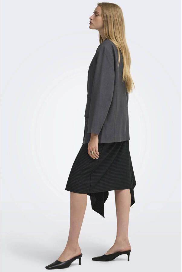Only Loose fit longblazer met reverskraag model 'LINDA' - Foto 2