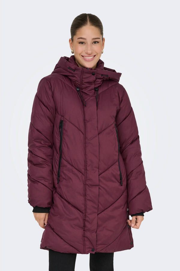 Only Gewatteerde jas ONLMOLLY PUFFER COAT CS OTW - Foto 3