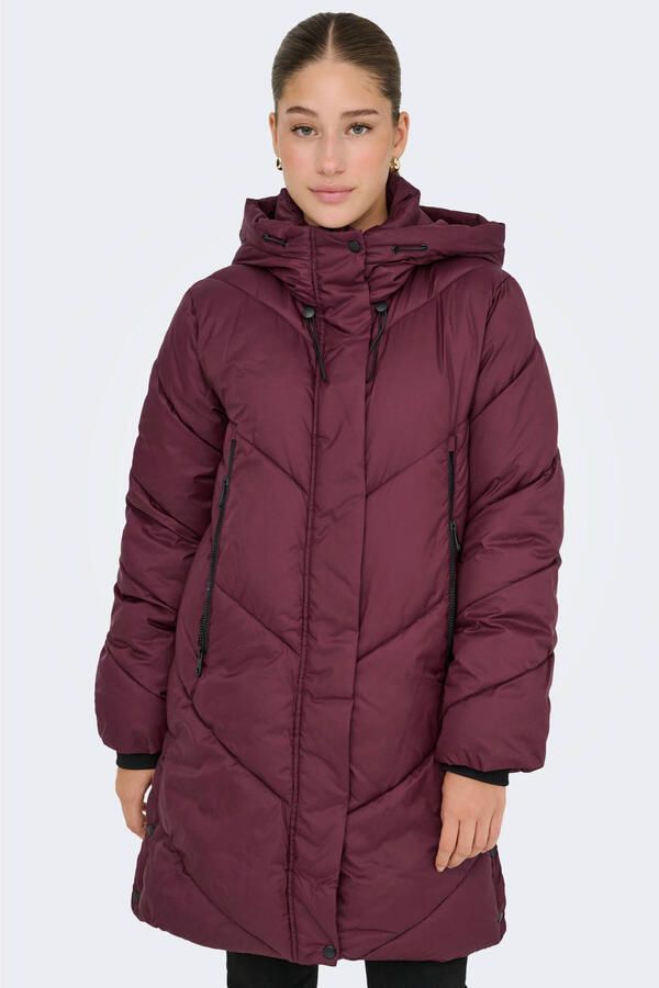 Only Gewatteerde jas ONLMOLLY PUFFER COAT CS OTW - Foto 2