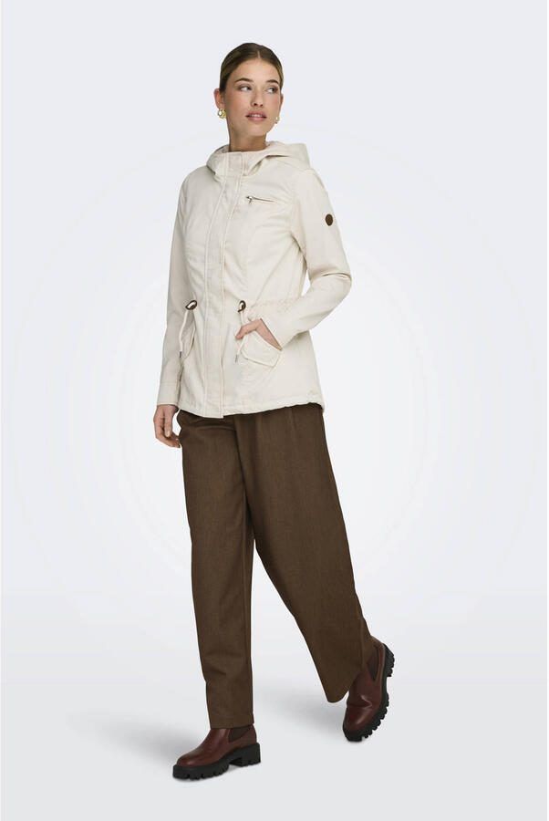 Only Regular fit parka met katoen model 'LORCA' - Foto 2