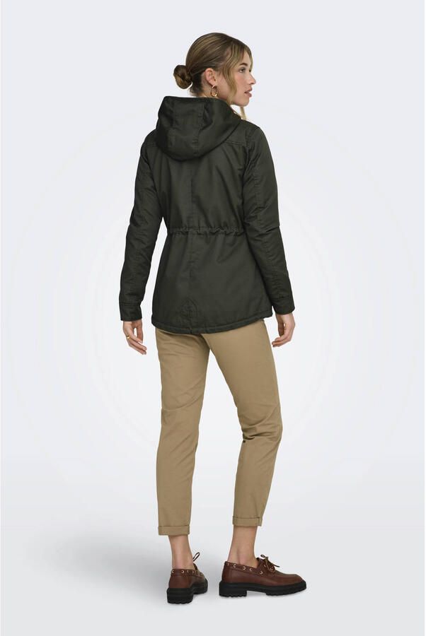 ONLY parka groen - Foto 2