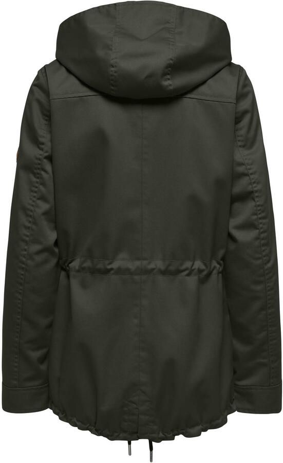 ONLY parka groen - Foto 3