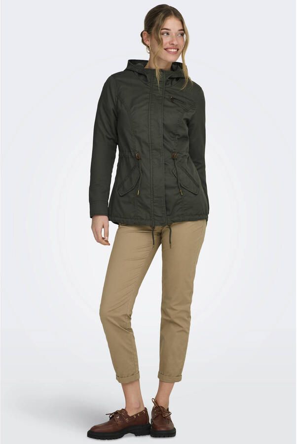 ONLY parka groen - Foto 2