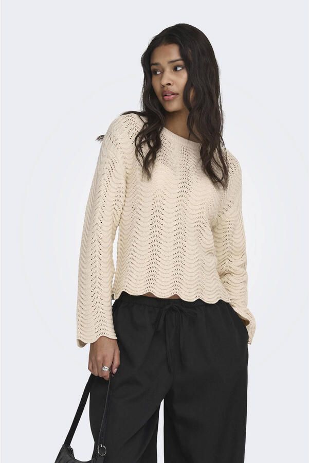 ONLY pullover crème ajour