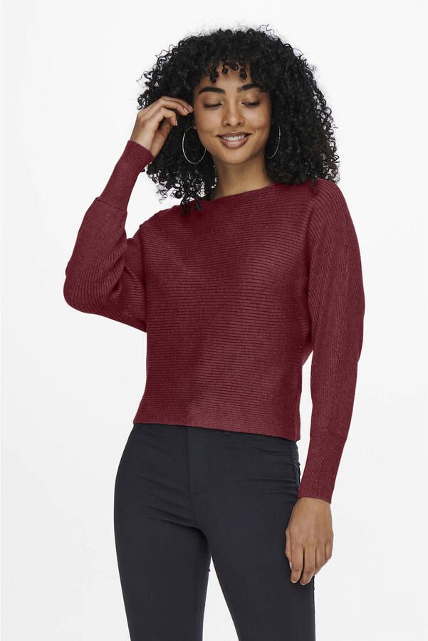 Only Gebreide trui ONLADALINE L S SHORT PULLO KNT NOOS - Foto 2