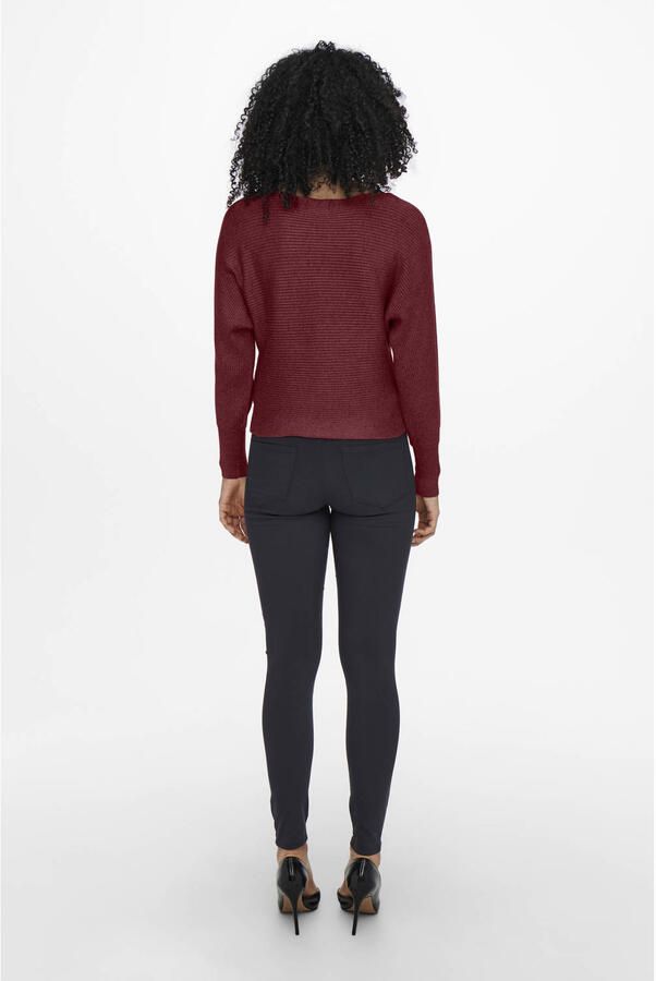 Only Gebreide trui ONLADALINE L S SHORT PULLO KNT NOOS