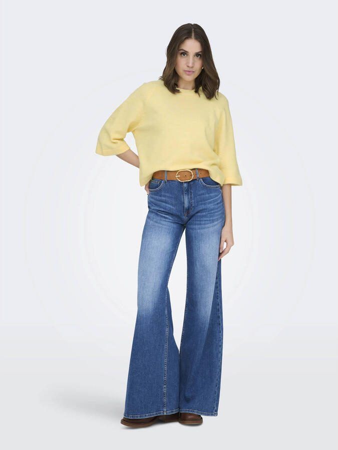 Only Oversized gebreide pullover met 3 4-mouwen model 'SIMONI' - Foto 2
