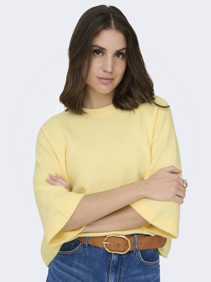 Only Oversized gebreide pullover met 3 4-mouwen model 'SIMONI'
