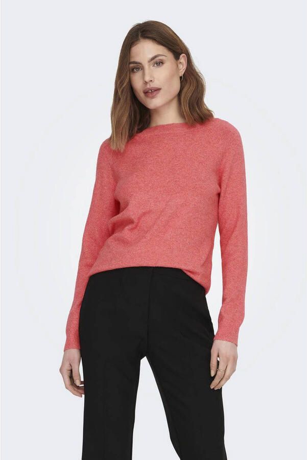 Only Trui met ronde hals ONLRICA LIFE L S PULLOVER KNT NOOS - Foto 2