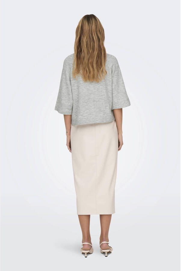Only Oversized gebreide pullover met 3 4-mouwen model 'SIMONI' - Foto 2