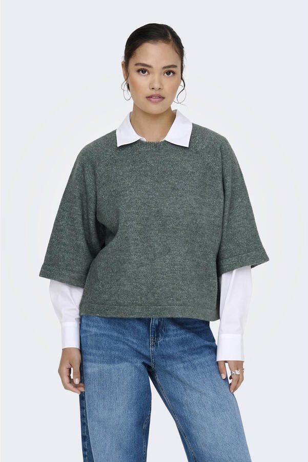 Only Regular fit pullover met vleermuismouwen model 'SIMONI' - Foto 3