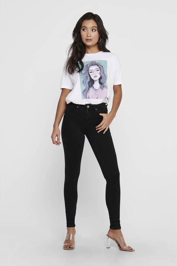 Only Skinny fit jeans ONLPOWER MID PH UP SK DNM REA3659 NOOS - Foto 2